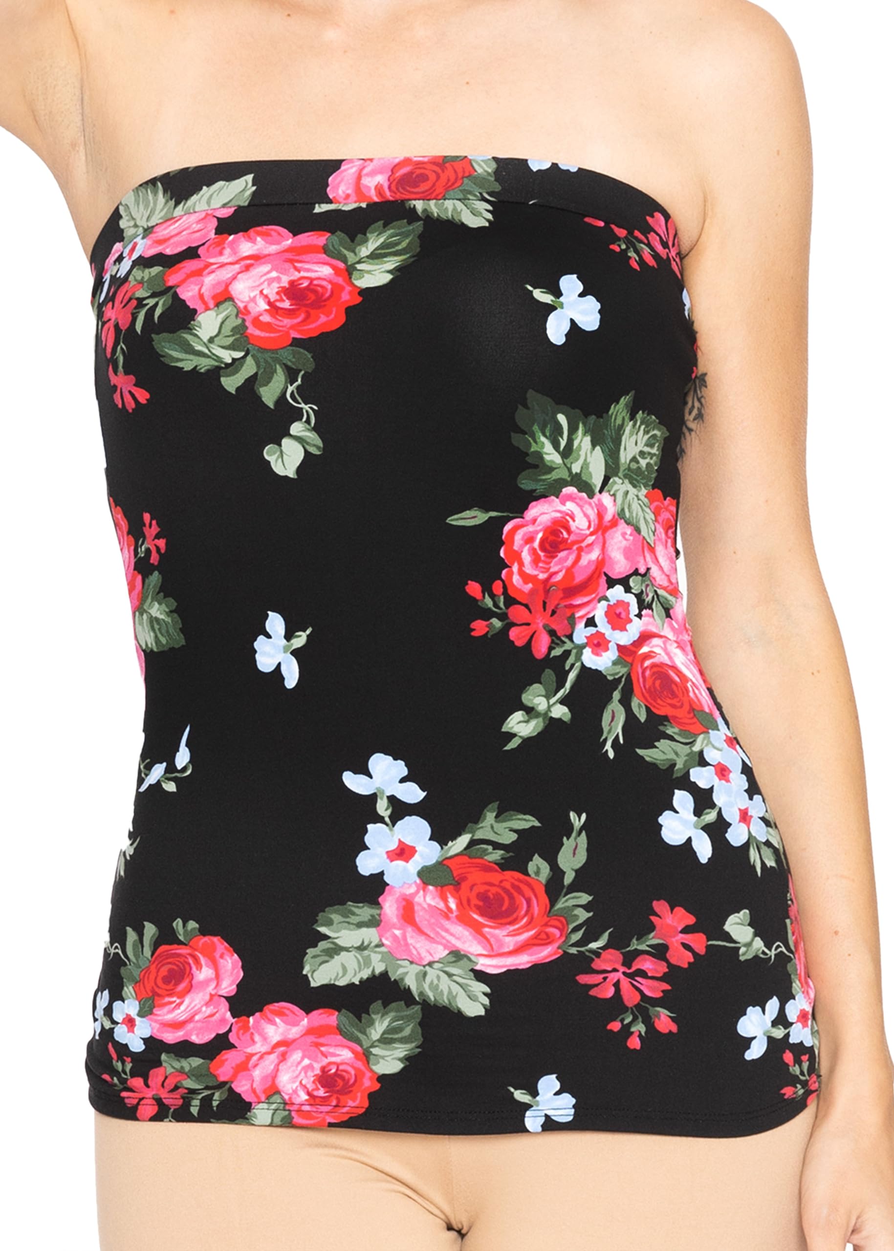 STRETCH IS COMFORT Women's & Plus Mid and Long Length Tube Top | X Small - 5X