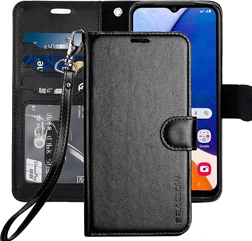 ERAGLOW Funda para Samsung Galaxy A14 5G, funda tipo cartera para Galaxy A14 con tapa para teléfono función de soporte ranuras para tarjetas
