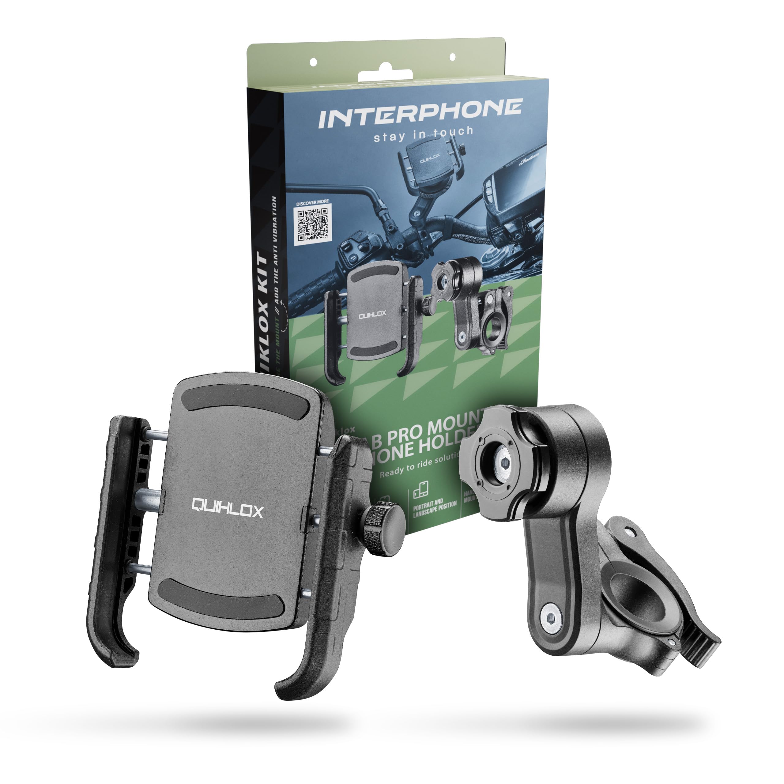 INTERPHONE Quiklox ARMOR PRO Hardcase 6,5 Zoll für Smartphone