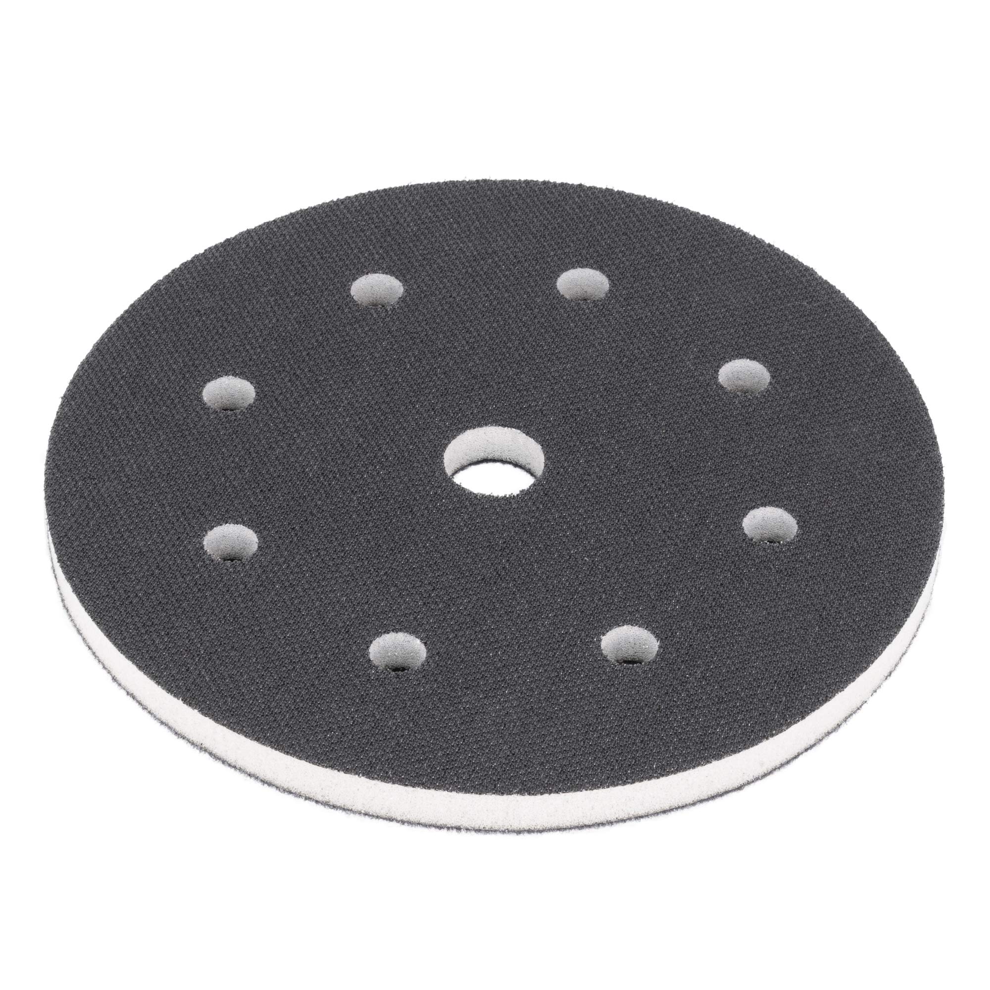 Dfs Soft Interface Pad 200Mm / 8" For Backing Pad - Foam Cushion Pad With 8-Hole For Hook And Loop Sanding Pad/Disc