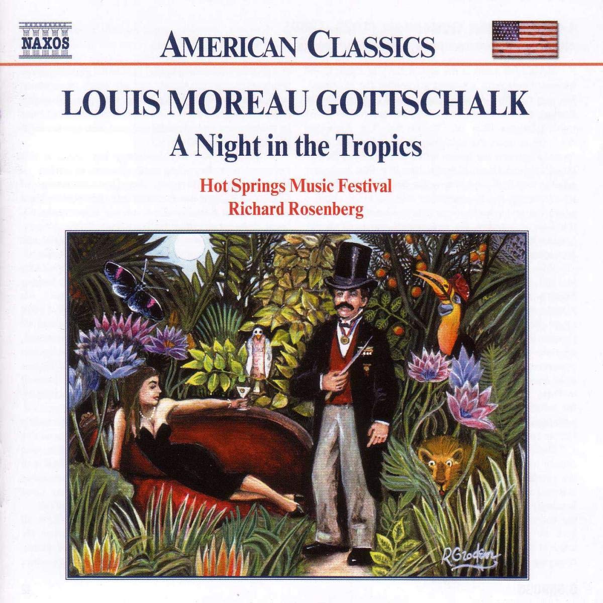 Symphonie Romantique / Various [Audio CD] Richard Rosenberg; Hot Springs Music Festival and Louis Moreau Gottschalk