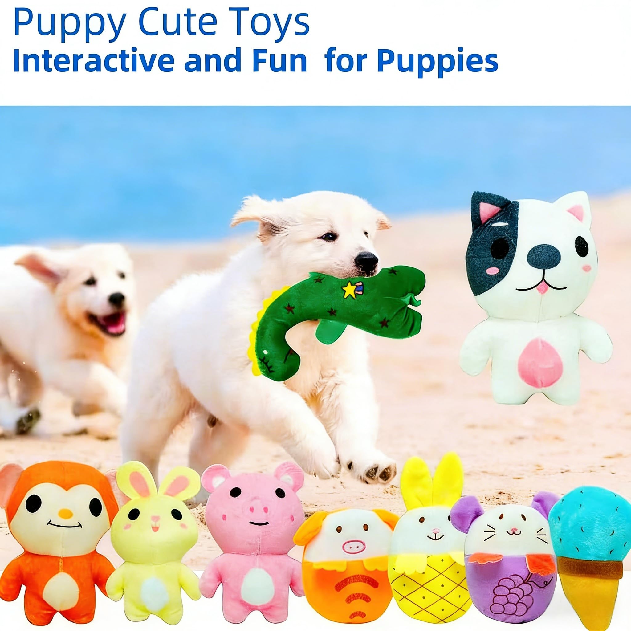 30 juguetes chirriantes para cachorros, juguetes para mascotas, juguetes para mascotas, cachorros pequeños, perros