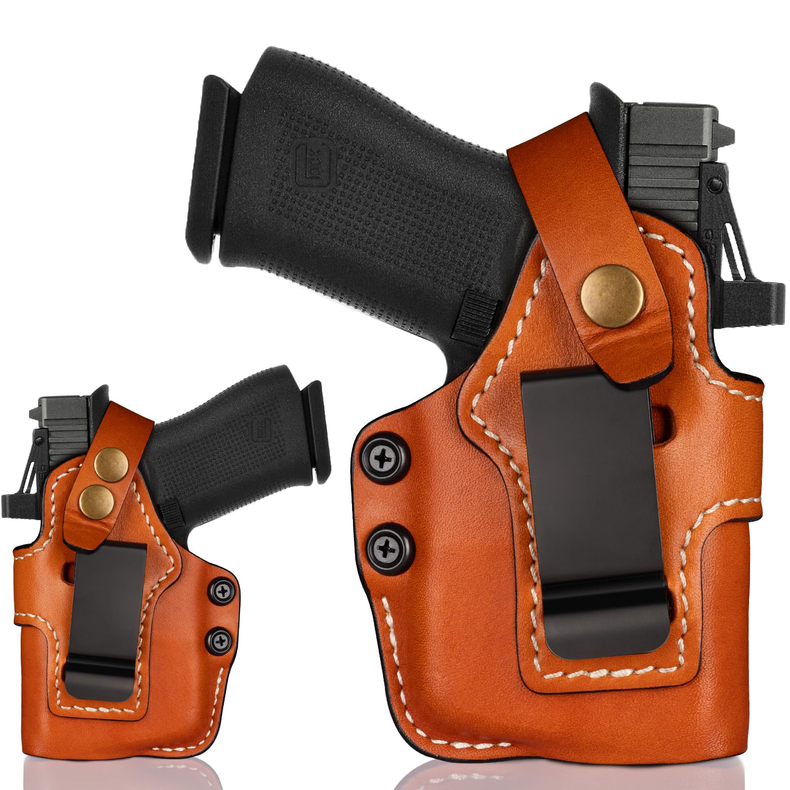 Amazon.com : Universal Leather Holster for P365/P365XL, Hellcat