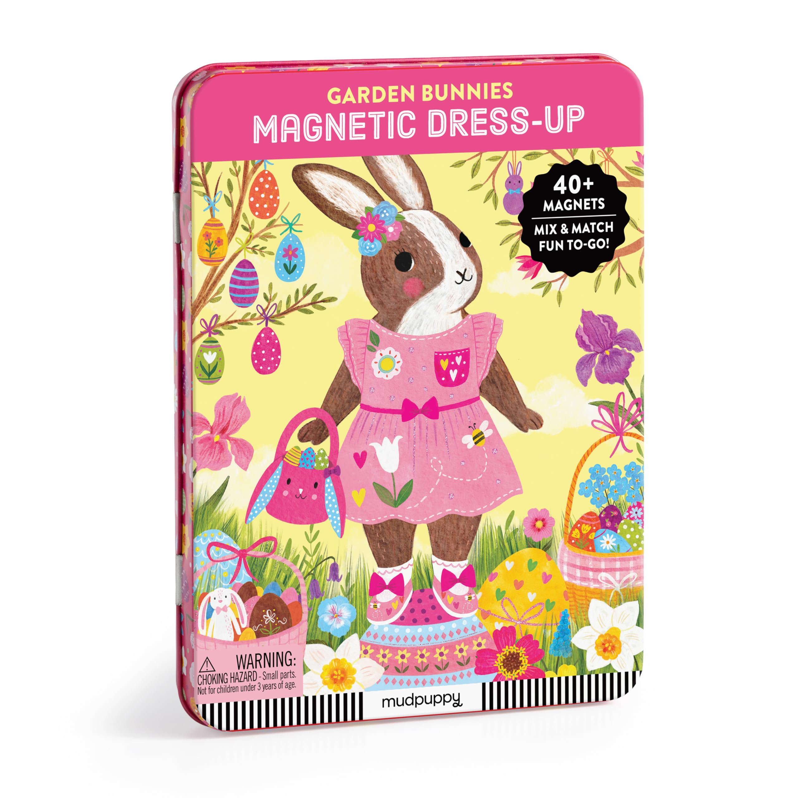 Garden Bunnies Magnetic Dressup by Mudpuppy 9780735387737