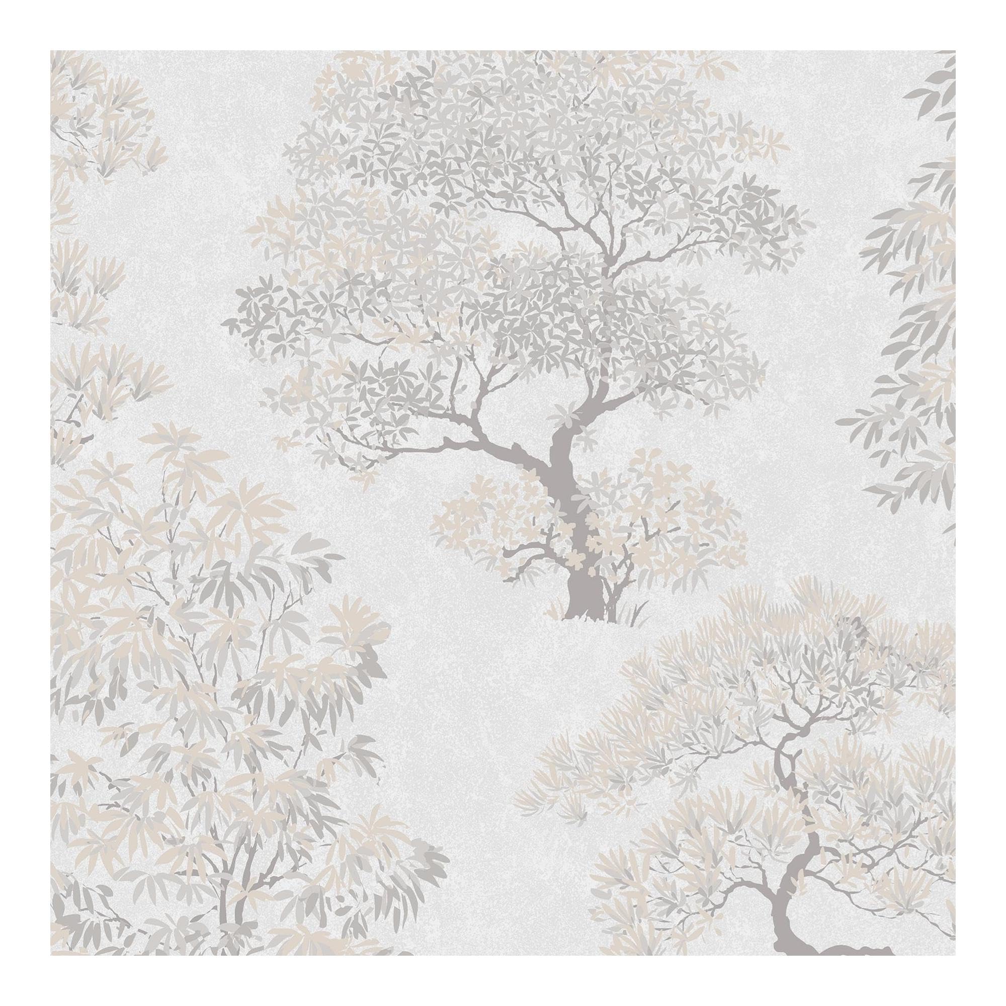 Superfresco Elmwood Mocha Wallpaper | Paste the Paper | Mocha Trees | Eco-Friendly