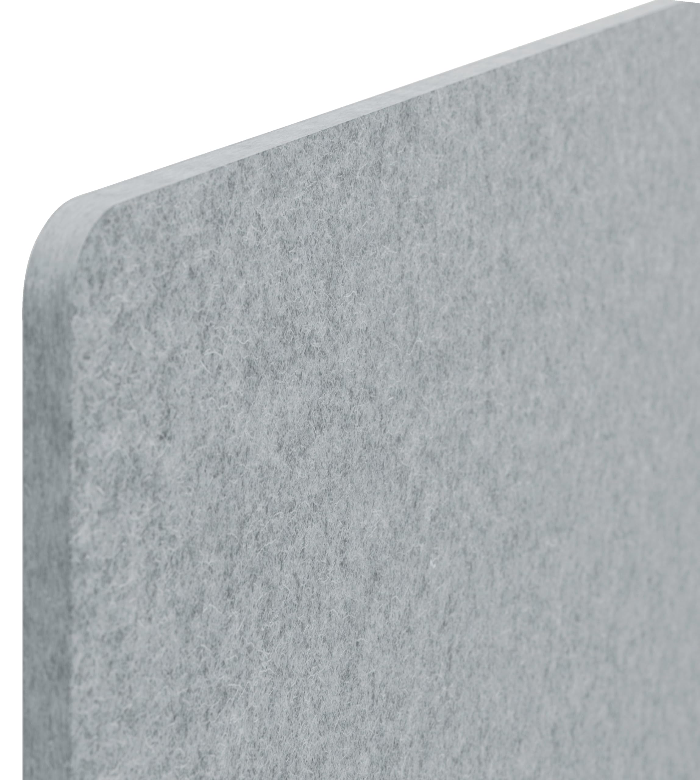 Leitz Divisorio Scrivania Regolabile in Altezza - Pannello Scrivania con Regolazione Continua, Materiali Fonoassorbenti e Morsetto Sicuro - 80 x 70cm