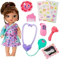 Baby Alive, Boneca, Better Now Bella - Cabelos Castanhos, Acessórios Inclusos, 30 cm - A partir de 3 Anos