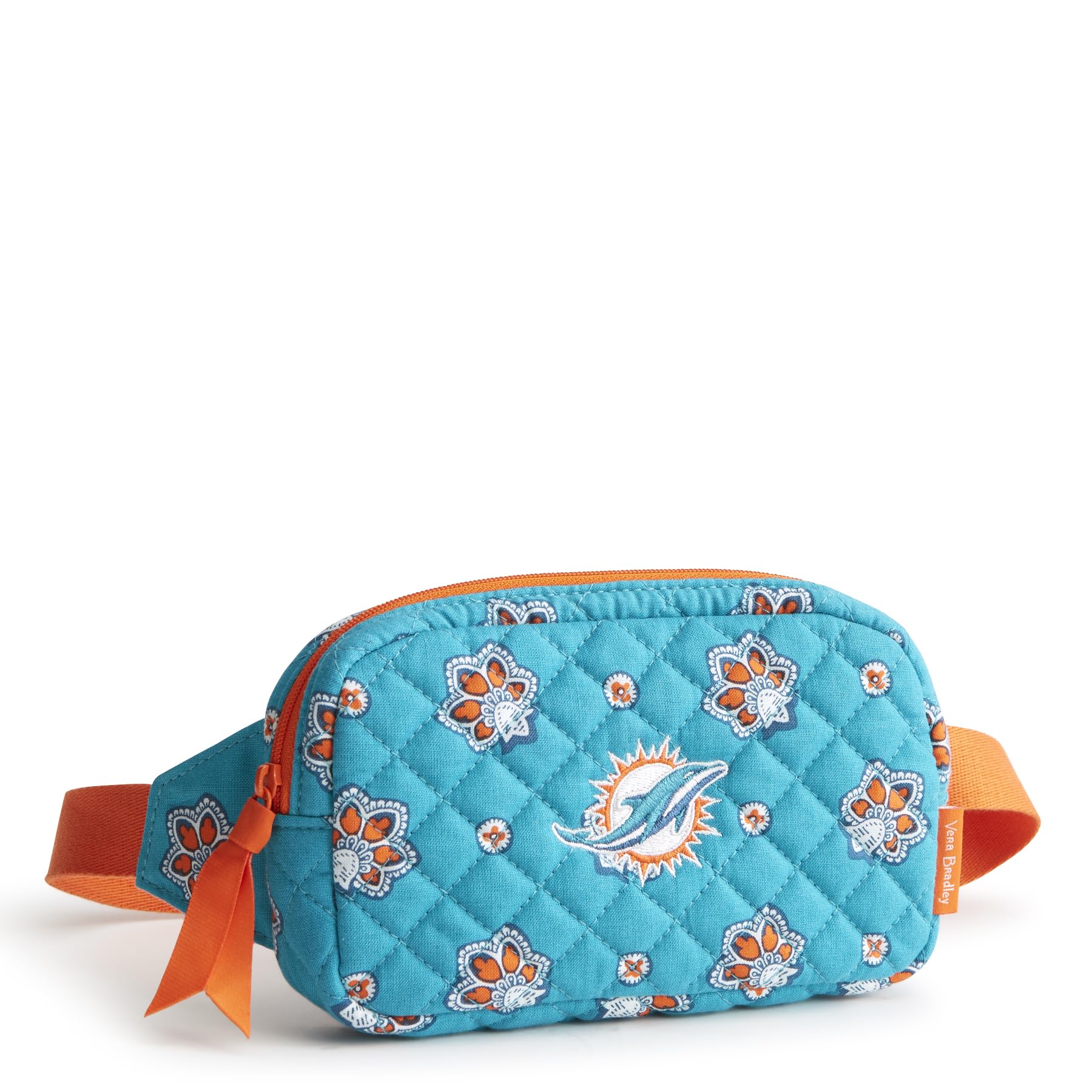 Vera Bradley Premium Cotton Large Travel Duffel Bag, Royal Blue/Red Bandana