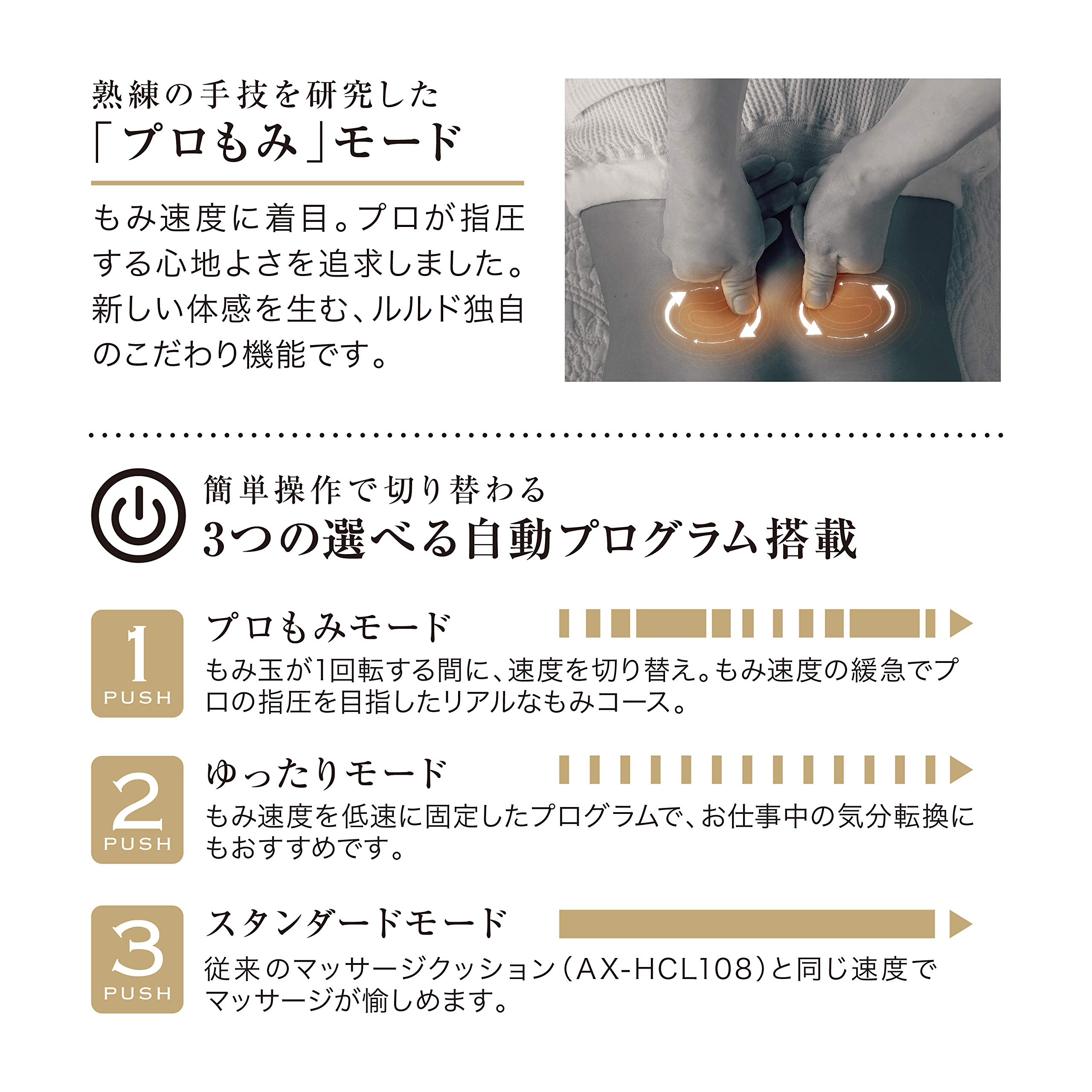 Amazon | アテックス ルルド マッサージクッション ミニプロ ブルー AX