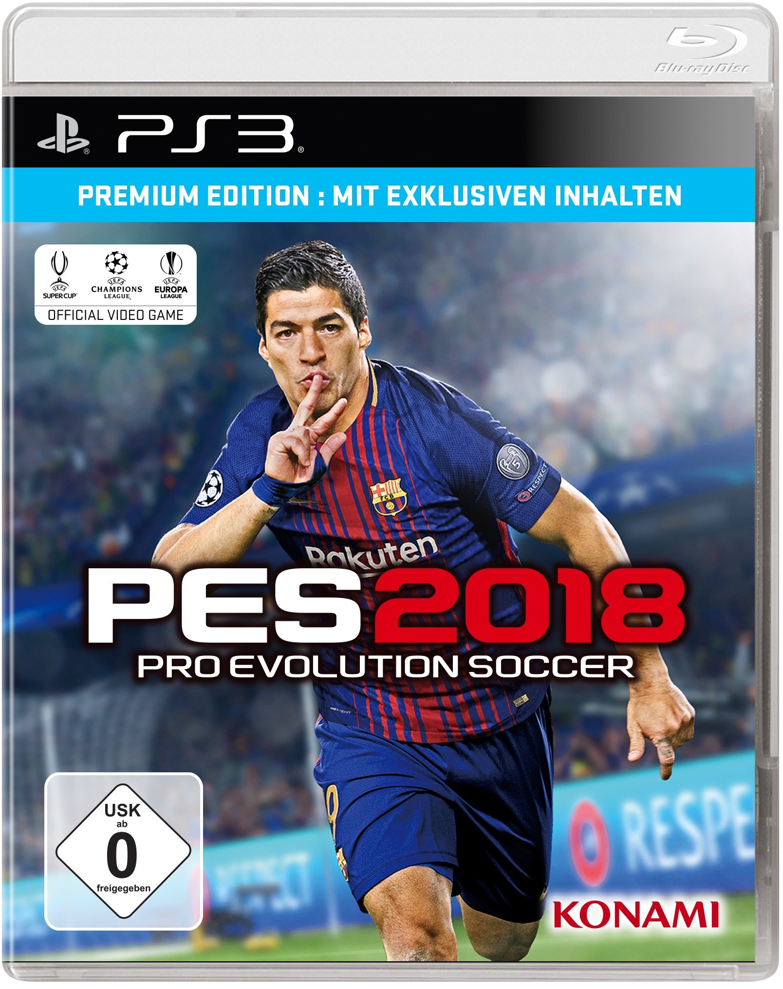 PES 2018 - Premium Edition - PlayStation 3 [Importación alemana]