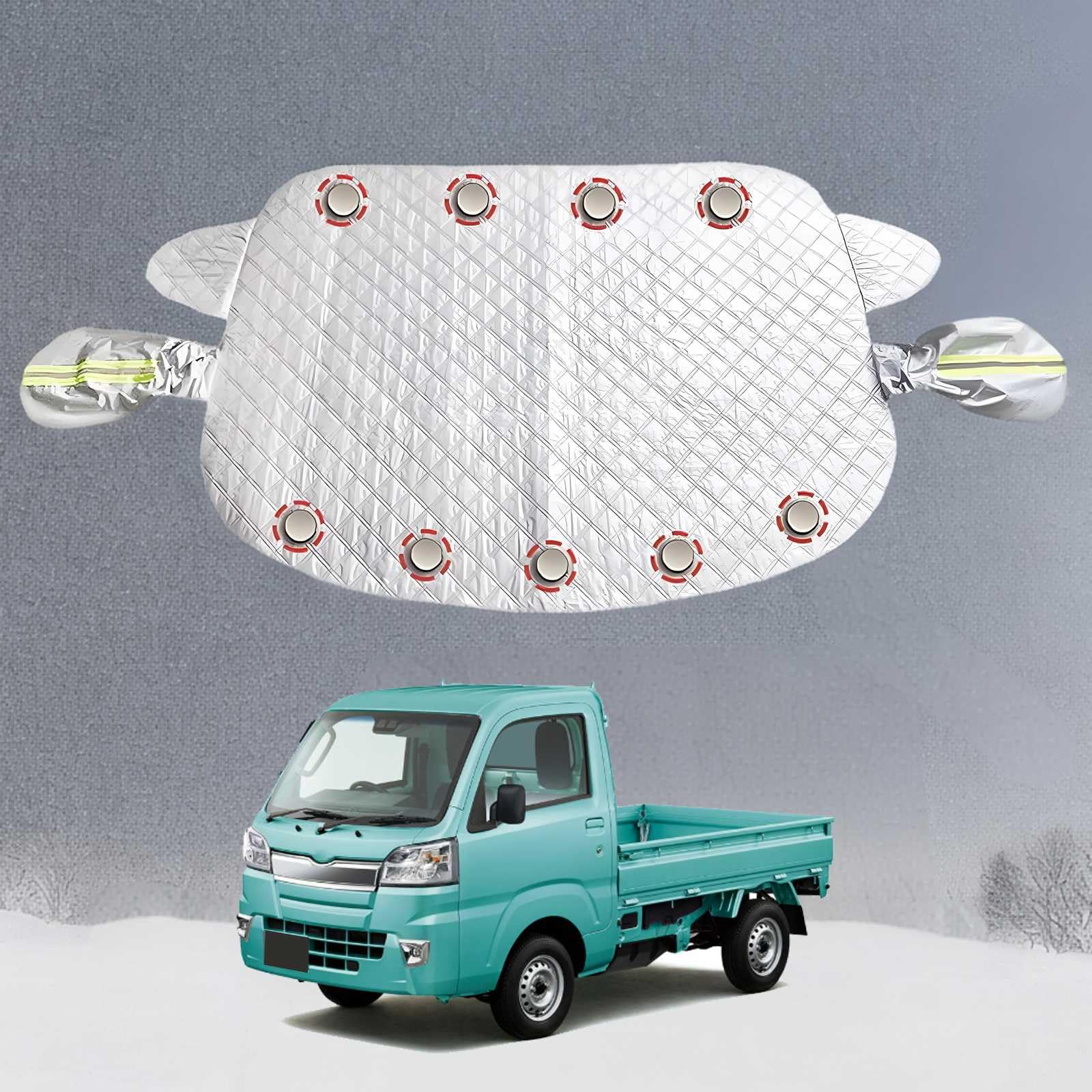 Amazon.co.jp: 【2024改良型 5重厚手】フロントガラスカバー ダイハツ