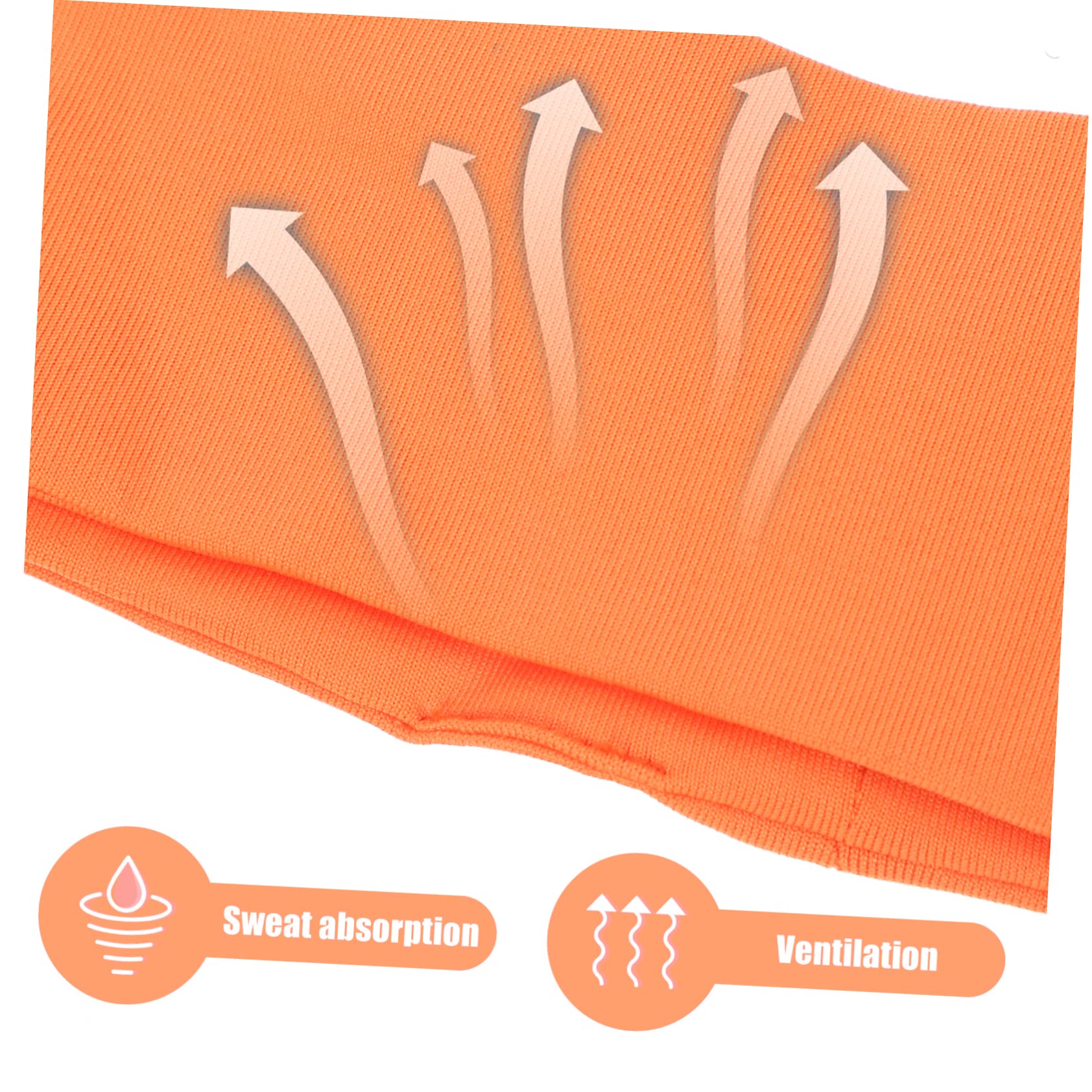 BESPORTBLE 3 Set Unisex Fasce Sportive Elastiche Traspiranti Per Donne Uomini Allenamento Corsa Yoga Fascia Antisudore Set 2 Pezzi * 3