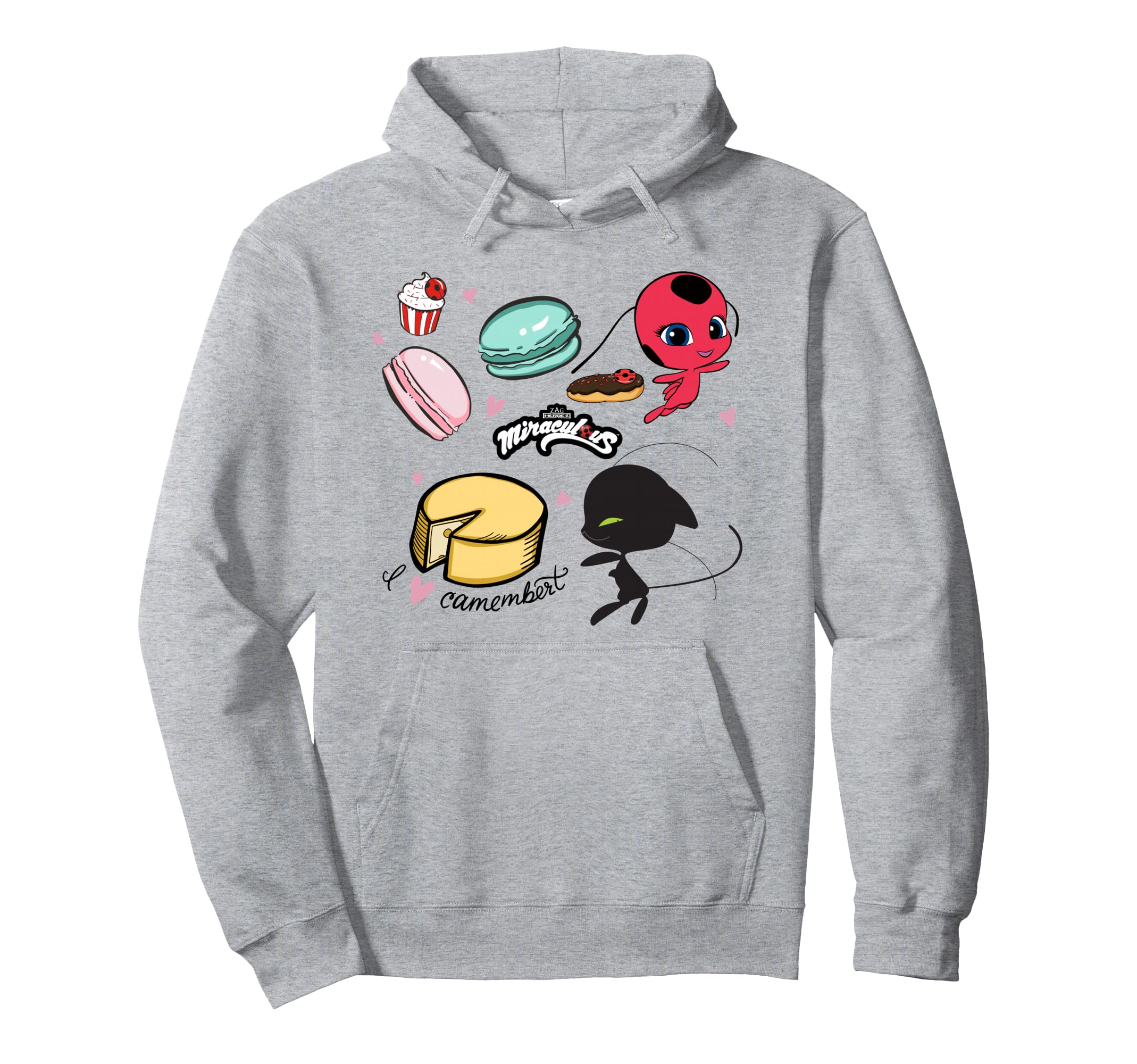 Miraculous Ladybug Tikki and Plagg Bakery Pullover Hoodie