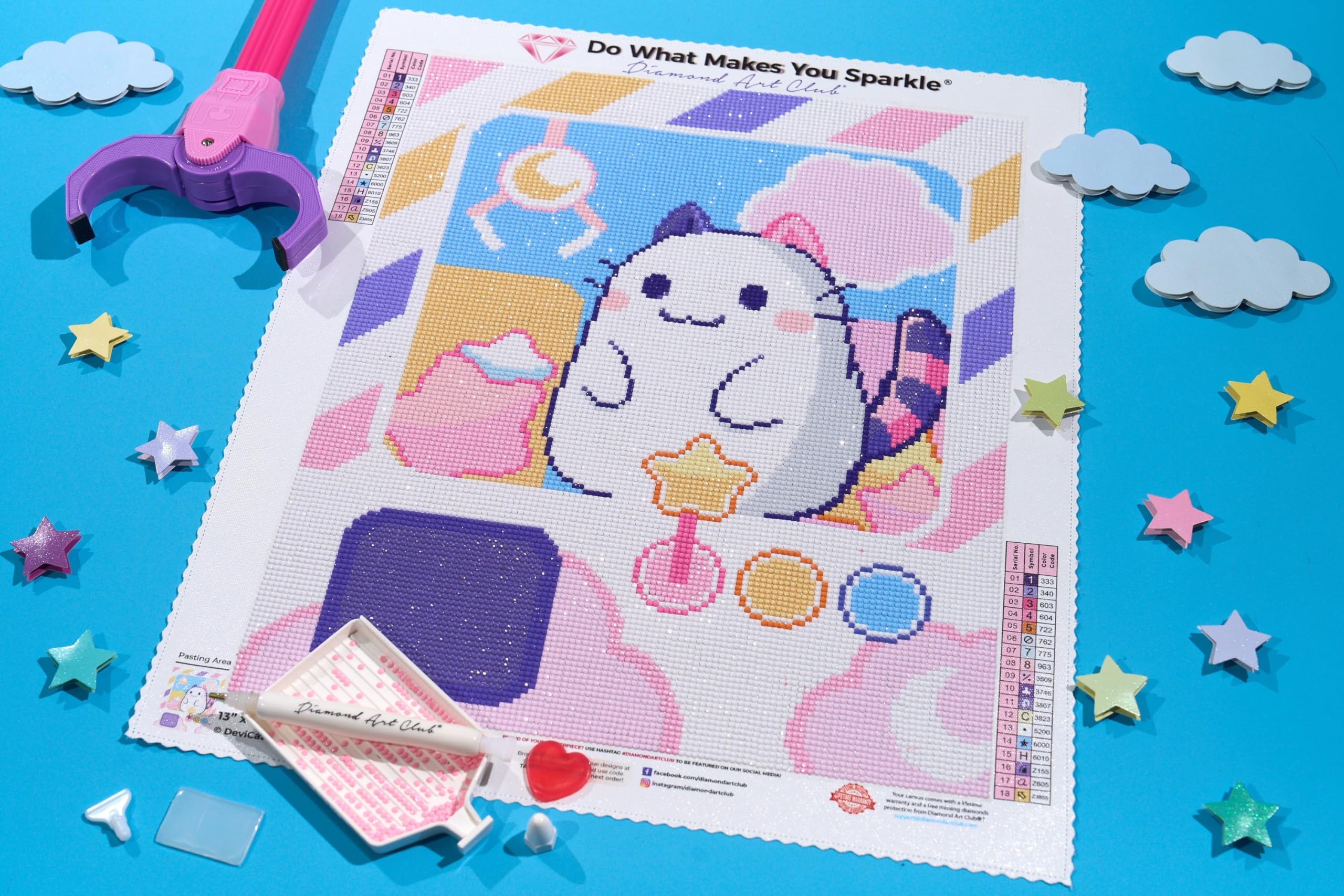Amazon.co.jp: DIAMOND ART CLUB ぬいぐるみキャッチャー ダイヤモンド