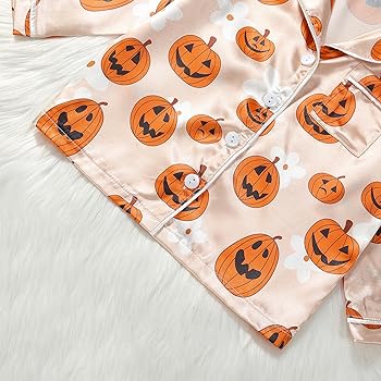 Amazon.com: Kayotuas Halloween Pajamas Toddler Girl Pumpkin