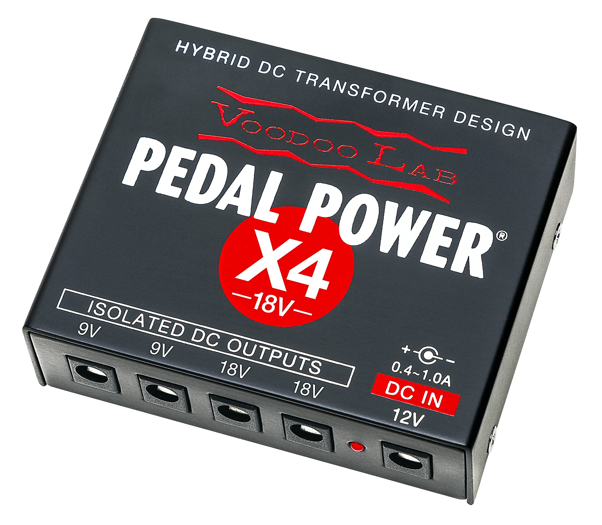 ギター Voodoo Lab Pedal Power X4 Amazon.com: Voodoo Lab Pedal Power X4 Isolated Power Supply