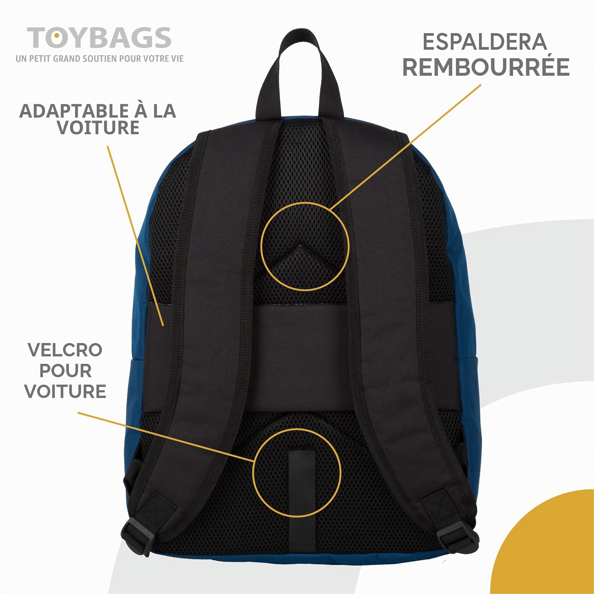 Sac à dos école américain Naruto - poche principale et poche avant - compartiment pour ordinateur et intérieur doublé - bretelles et dos rembourrés - 40 x 31 x 13 cm - Toybags