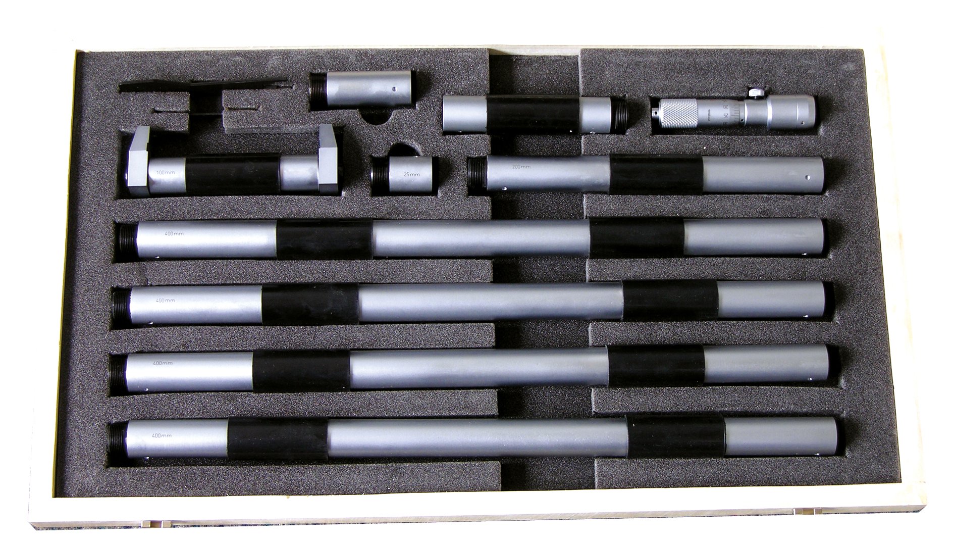 Stab-Innen-Messschrauben-/Mikrometer-Satz, Kalibriert(50-150 mm, kalibriert)