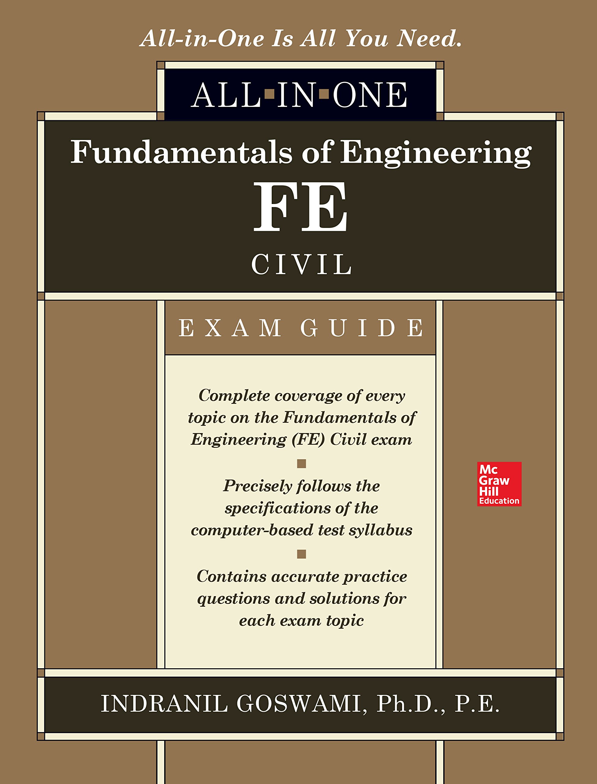 Fundamentals of Engineering FE Civil All-in-One Exam Guide 1st Edition, Kindle Edition