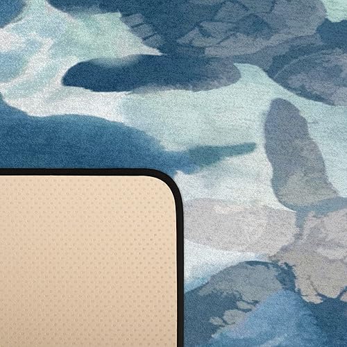 Miniatura 5 de Alfombra antideslizante de tortuga marina, alfombra antideslizante para pasillo y sala de estar, cocina, lavandería, sala de estar, 2 x 6 pies