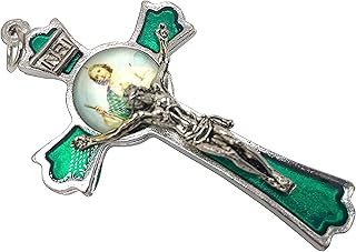 Hand Made St Jude Cross Medal Crucifix 3