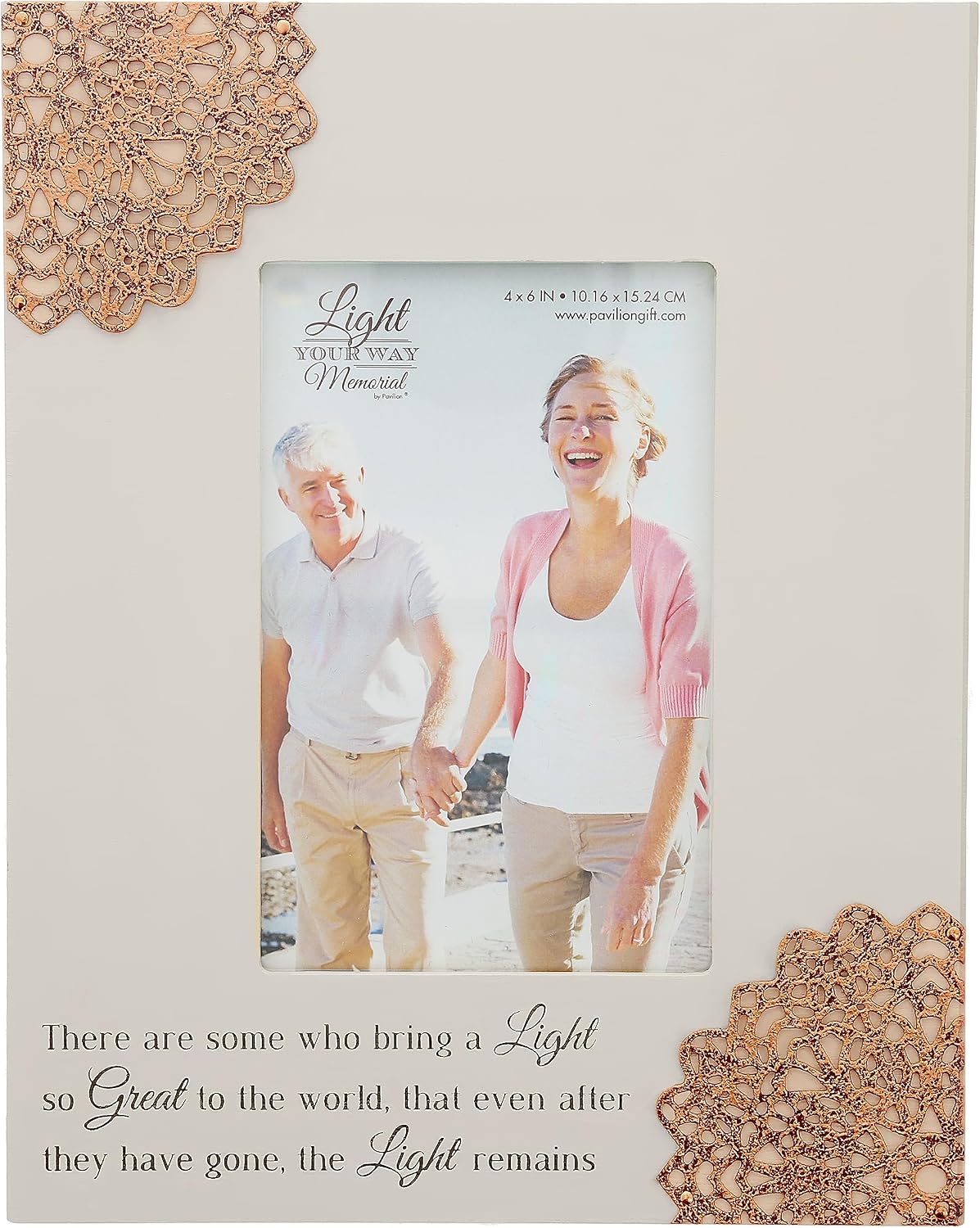 Amazon.com - Pavilion Gift Company - Light Remains Memorial Photo Frame ...