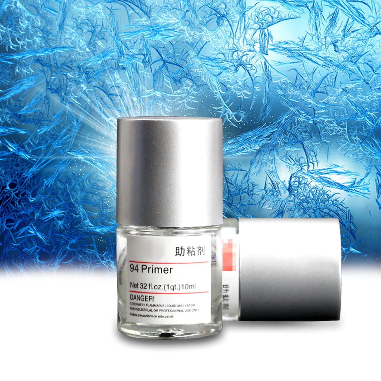 Sorandy Promotore di Adesione Adesivo, Primer per Rivestimento Auto da 10 Ml, Primer Resistente Al Calore Ad Elevata di Adesione per Vetro Plastica Gomma Metallo Ceramica