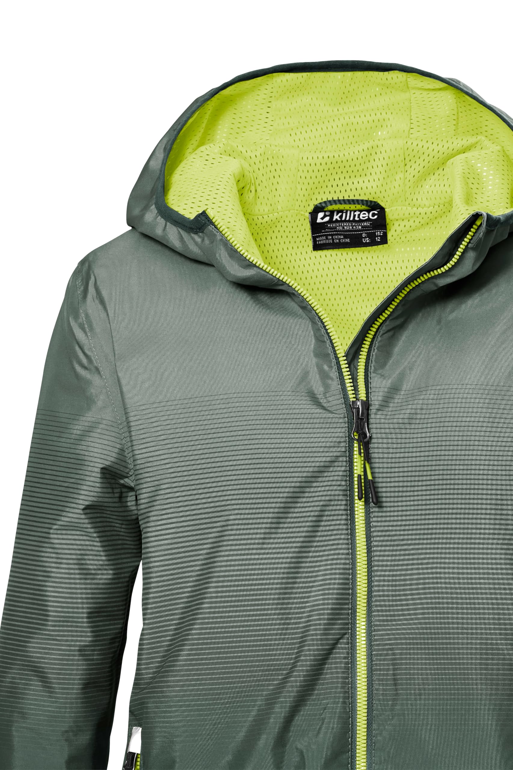 Killtec Jungen Kos 139 Bys Jckt Funktionsjacke/Regenjacke mit Kapuze
