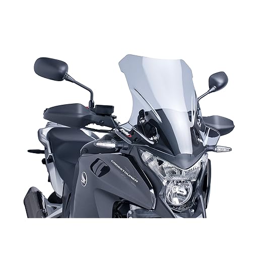 Puig 5993H Bubble Touring, Clear Smoke