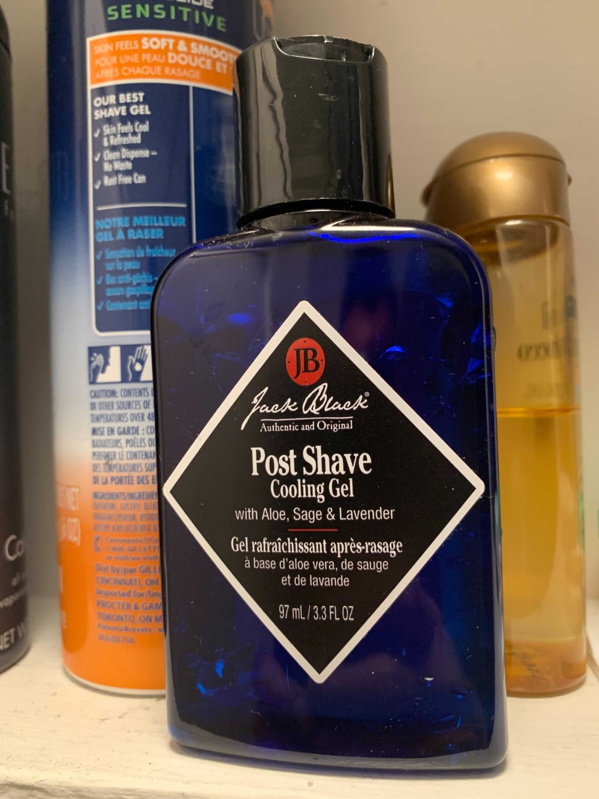Jack Black Post Shave Cooling Gel - Clear After Shave Gel for Men, Men’s Aftershave Gel, Natural Ingredient Razor Burn & Skincare