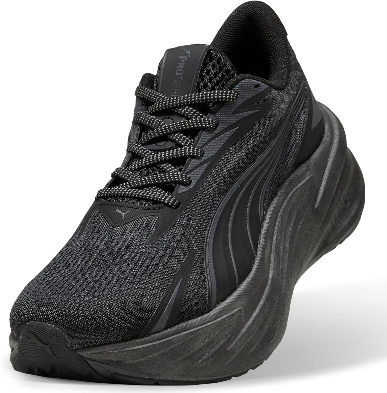PUMA Unisex's Maxima Pro Road Running Shoe, Puma Black, 9 UK