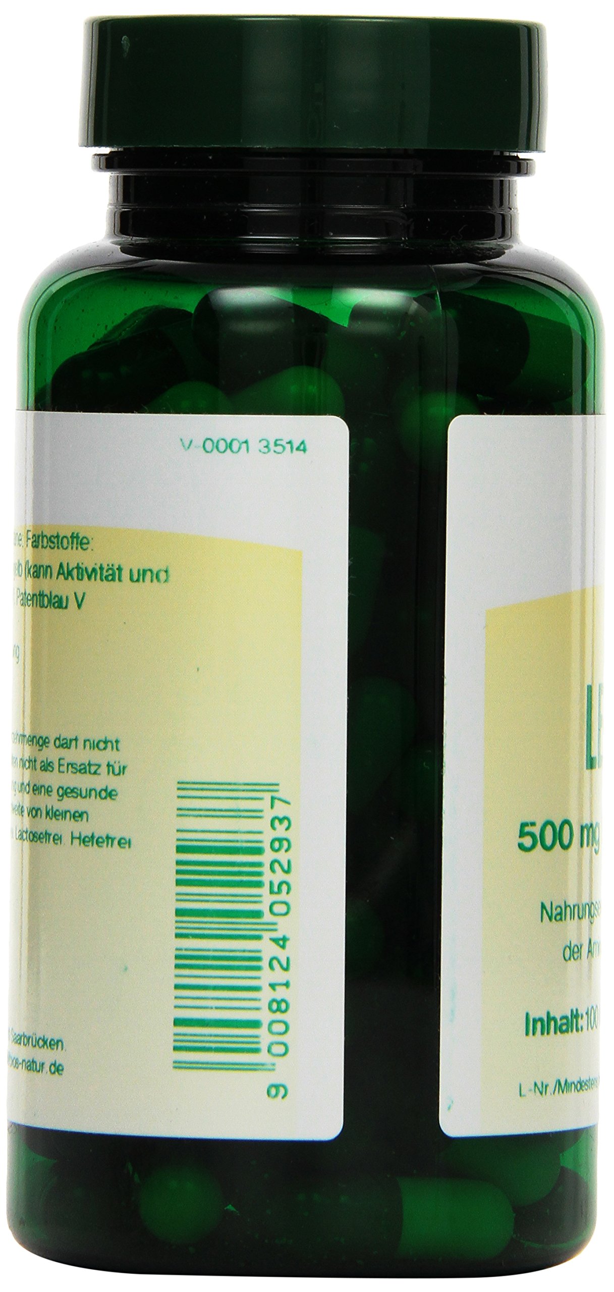 Bios Leucin 500 mg, 100 Kapseln, 1er Pack (1 x 59 g)