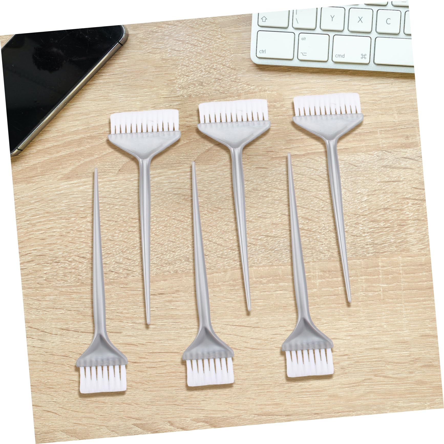 Didiseaon Hair Dye Applicator Comb 6pcs Hair Coloring Brush Set for Home and Salon