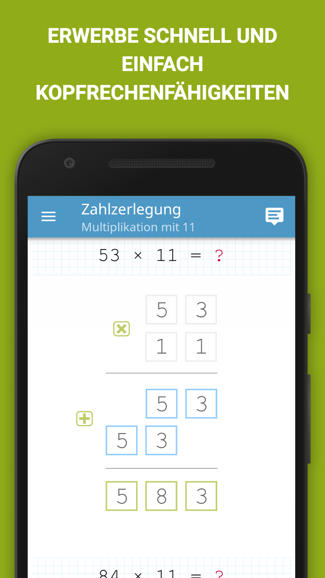 Mathematik: Kopfrechnen-App im Amazon Appstore