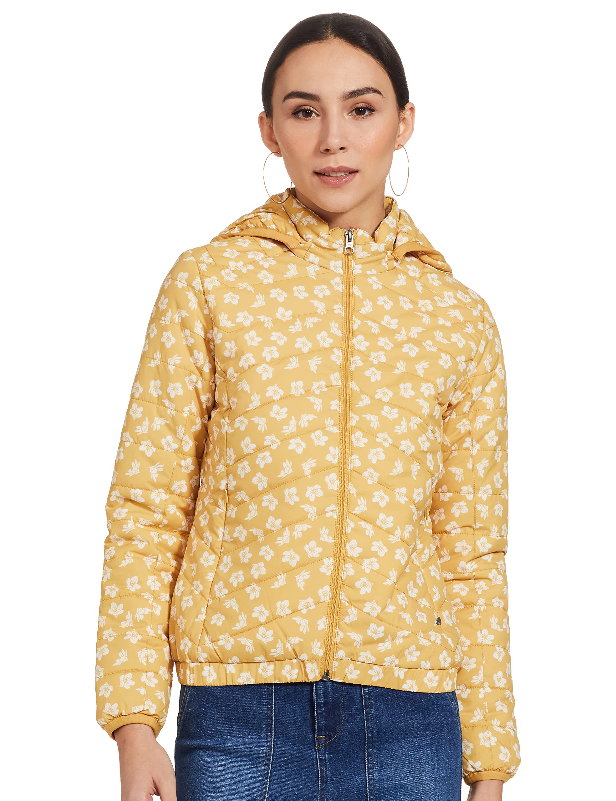 Spykar Women's A-Line Coat