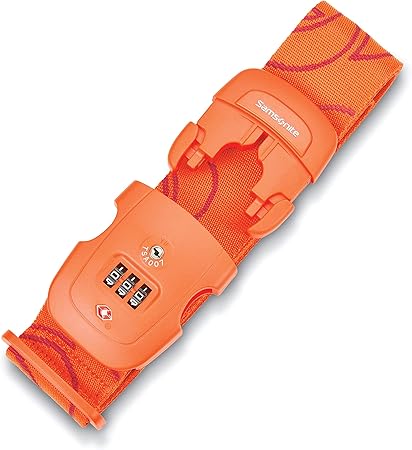 Samsonite Luggage Strap, Orange 