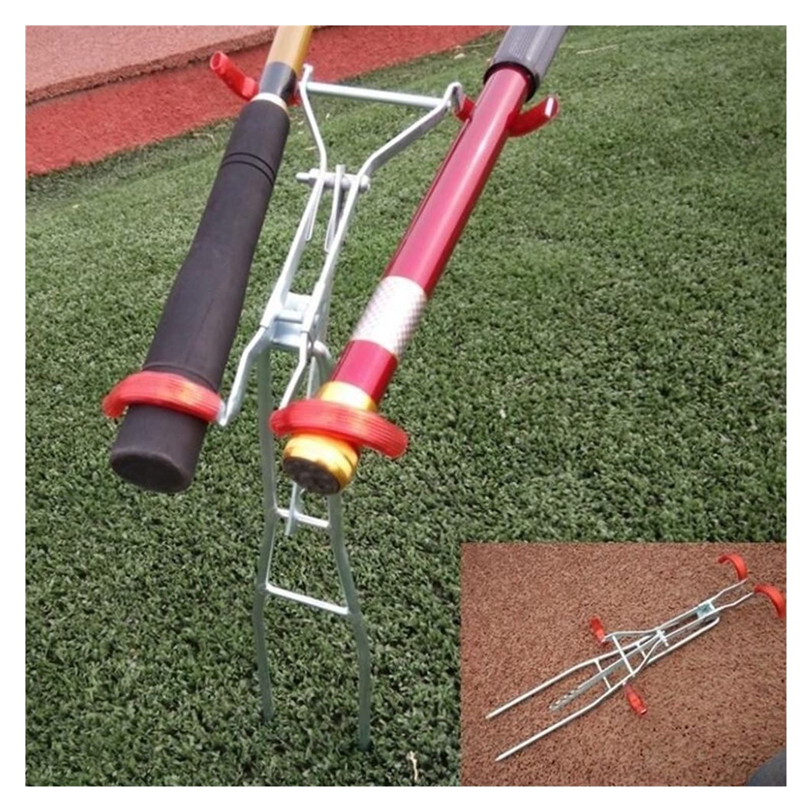 Tripode Pesca Soporte de Poste de Pescado Ajustable Soporte de Accesorios Deportivos al Aire Libre Herramientas para Pescar Pesca Doble Soporte para cañas de Pescar
