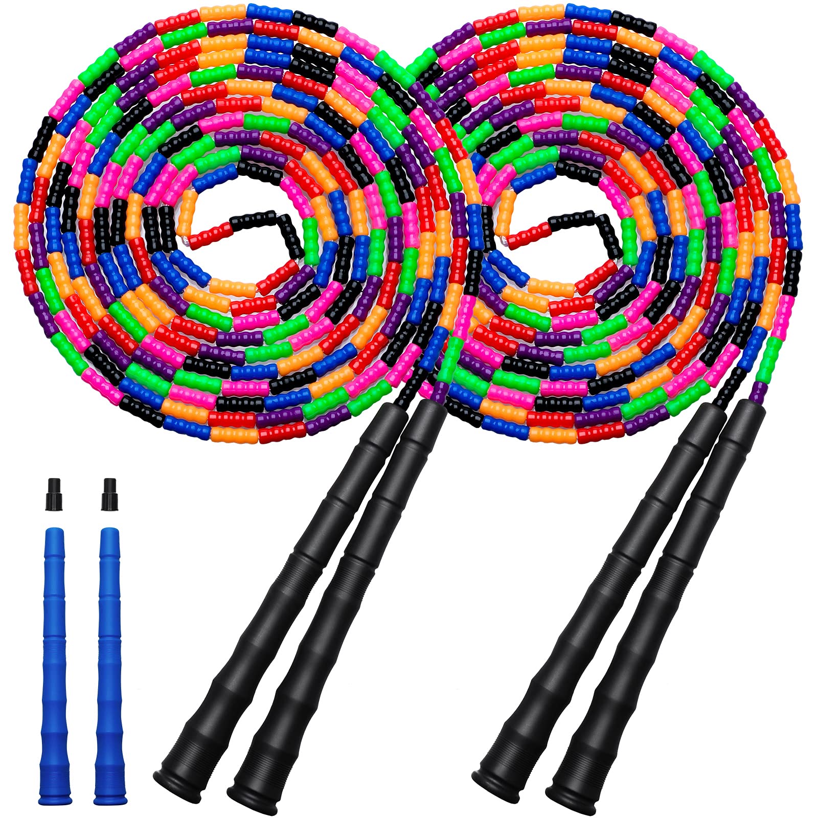 Kingcolor Double Dutch Jump Rope 2-Pack