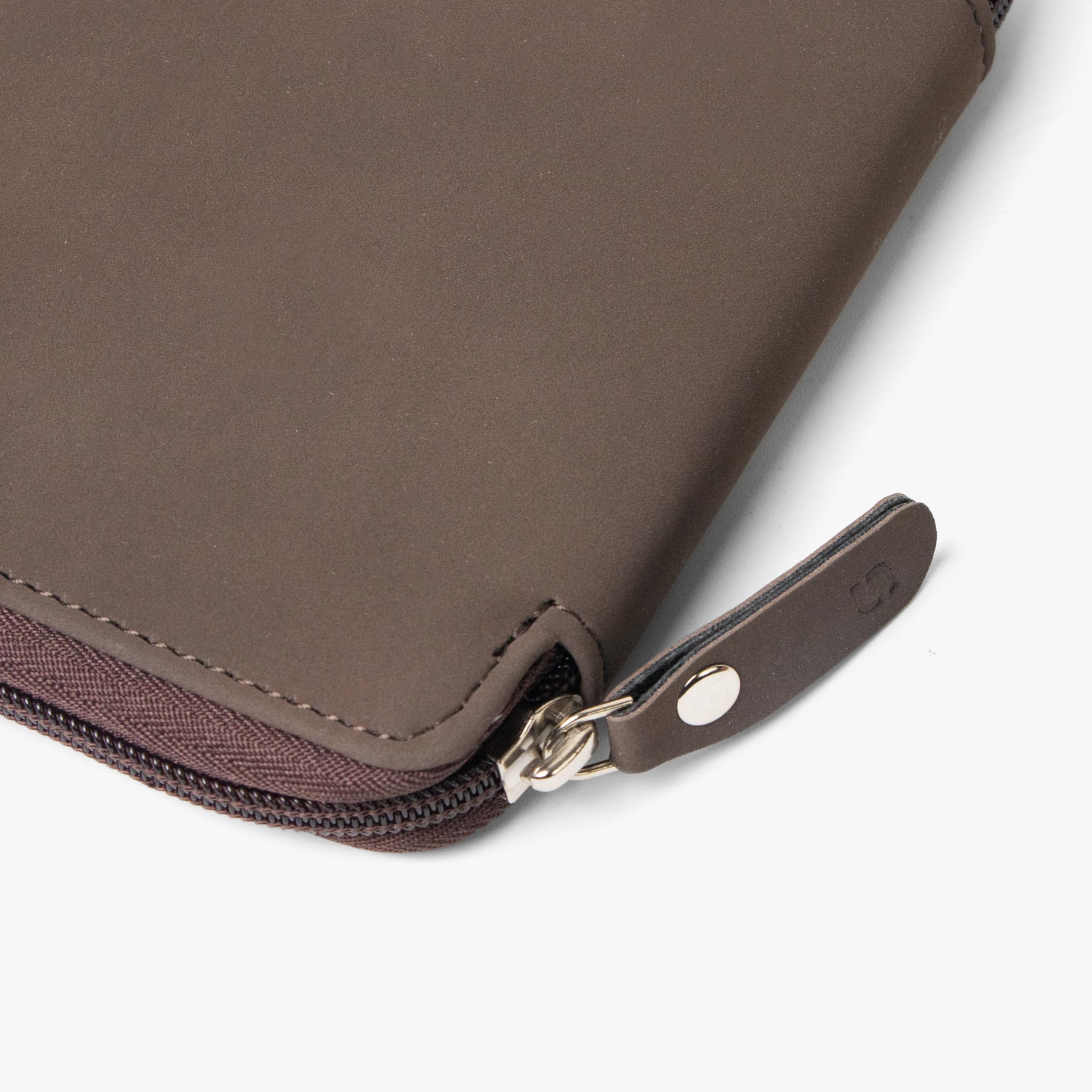 Bellblock Custodia per orologi da viaggio di alta qualità per uomo/donna, 6 scomparti con interno antigraffio, elegante e portatile, in pelle vegana, marrone