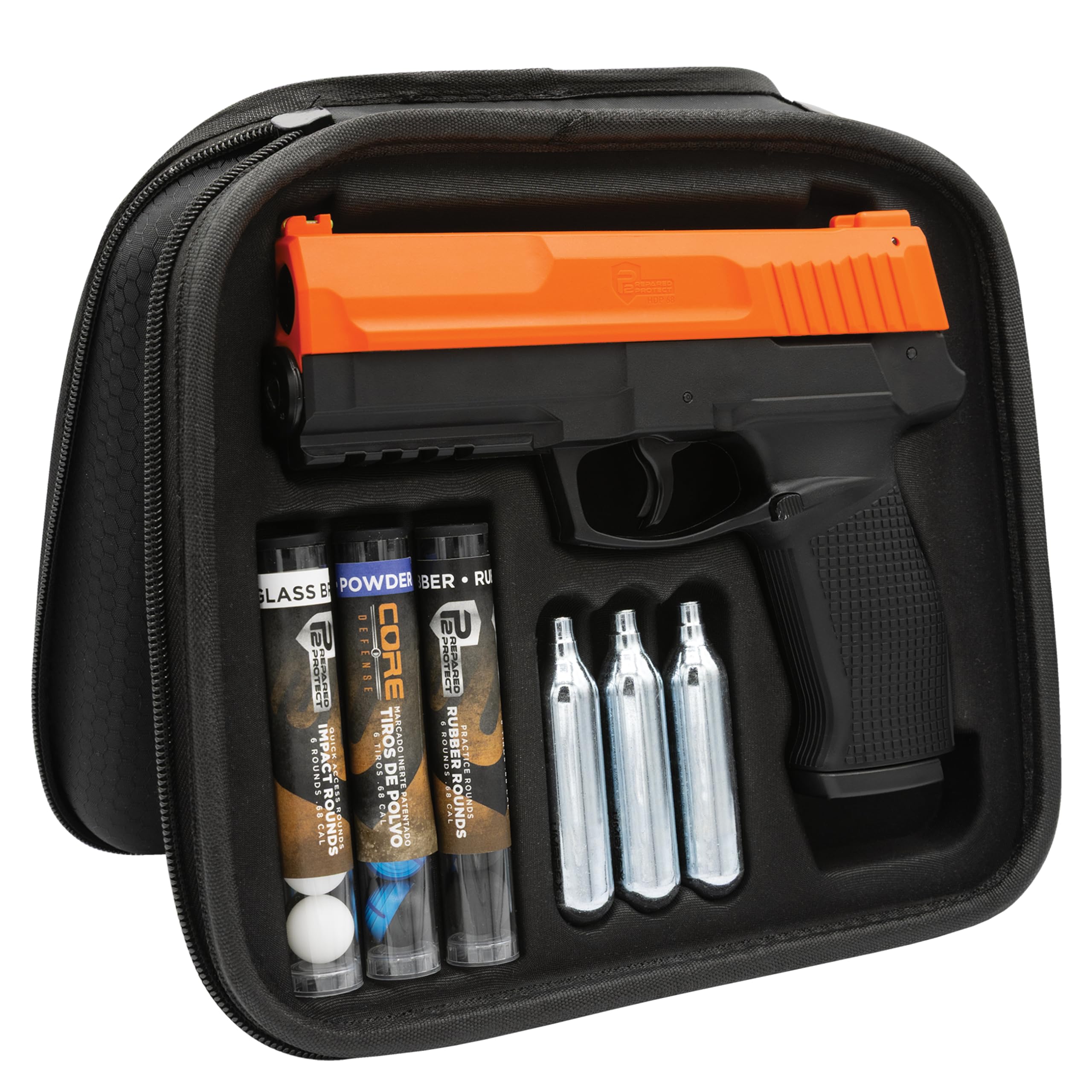 Amazon.com : Prepared 2 Protect P2P Secure 68P .68 Cal CO2-Powered