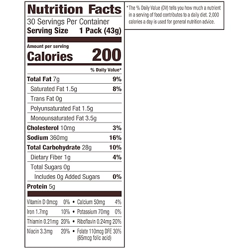 Miniatura 2 de Galletas Goldfish Cheddar, paquetes de aperitivos de 1.5 oz, 30