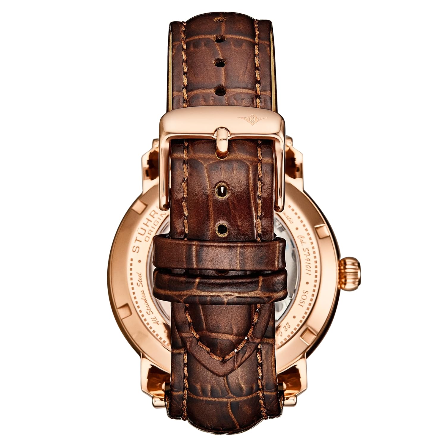 Stuhrling Original Relógio social masculino, movimento automático, mostrador esqueleto, duas vezes, caixa de aço inoxidável de 44 mm em promoção! Veja a oferta e mais achadinhos de Relógios de pulso 5 Hoje é o melhor dia para comprar Stuhrling Original Relógio social masculino, movimento automático, mostrador esqueleto, duas vezes, caixa de aço inoxidável de 44 mm com aquele preço maroto! Promoção! Aproveite a oferta! 5