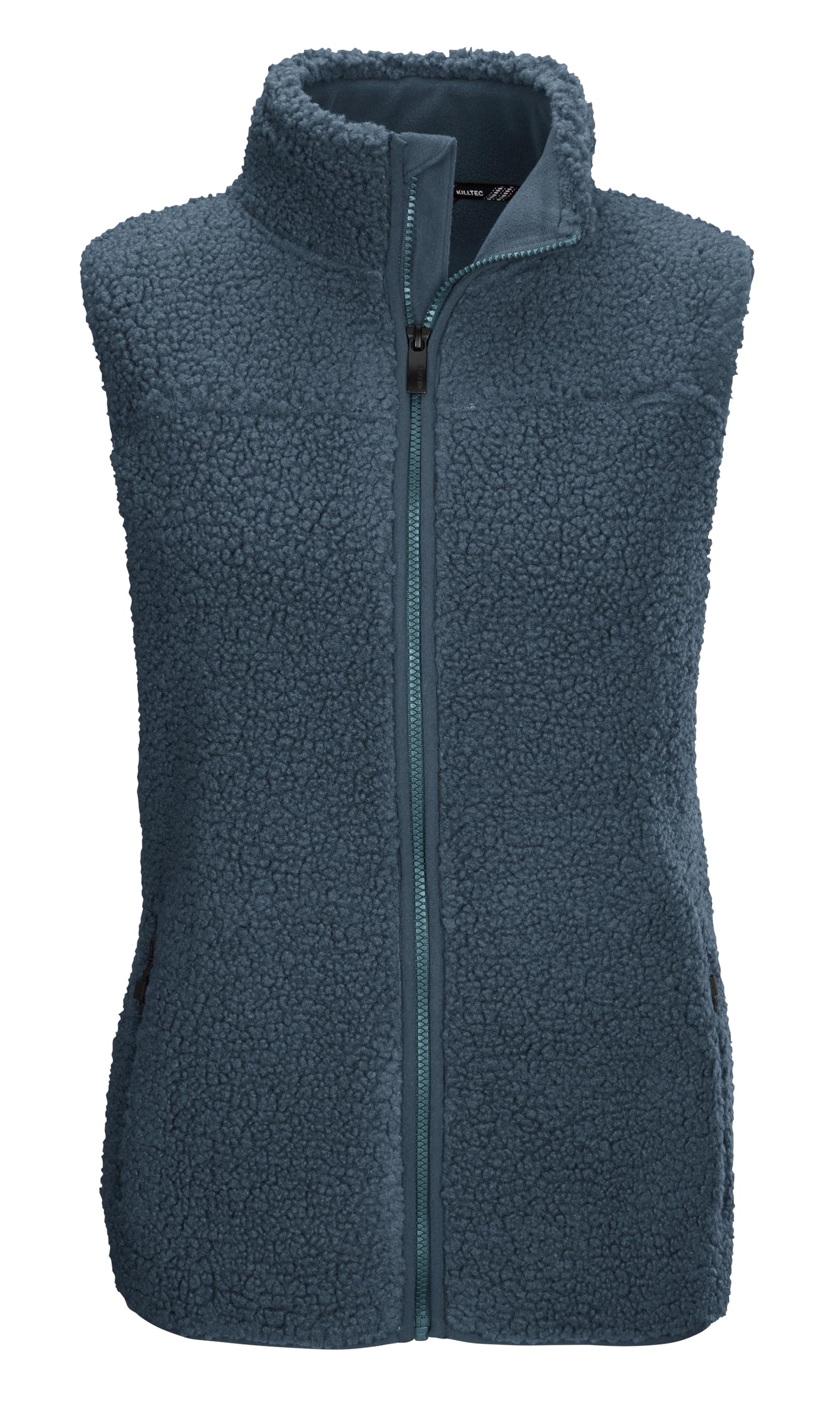 Killtec Kow 7 Wmn Vst Gilet Sans Manches Polaire Sherpa à Col Montant Femme