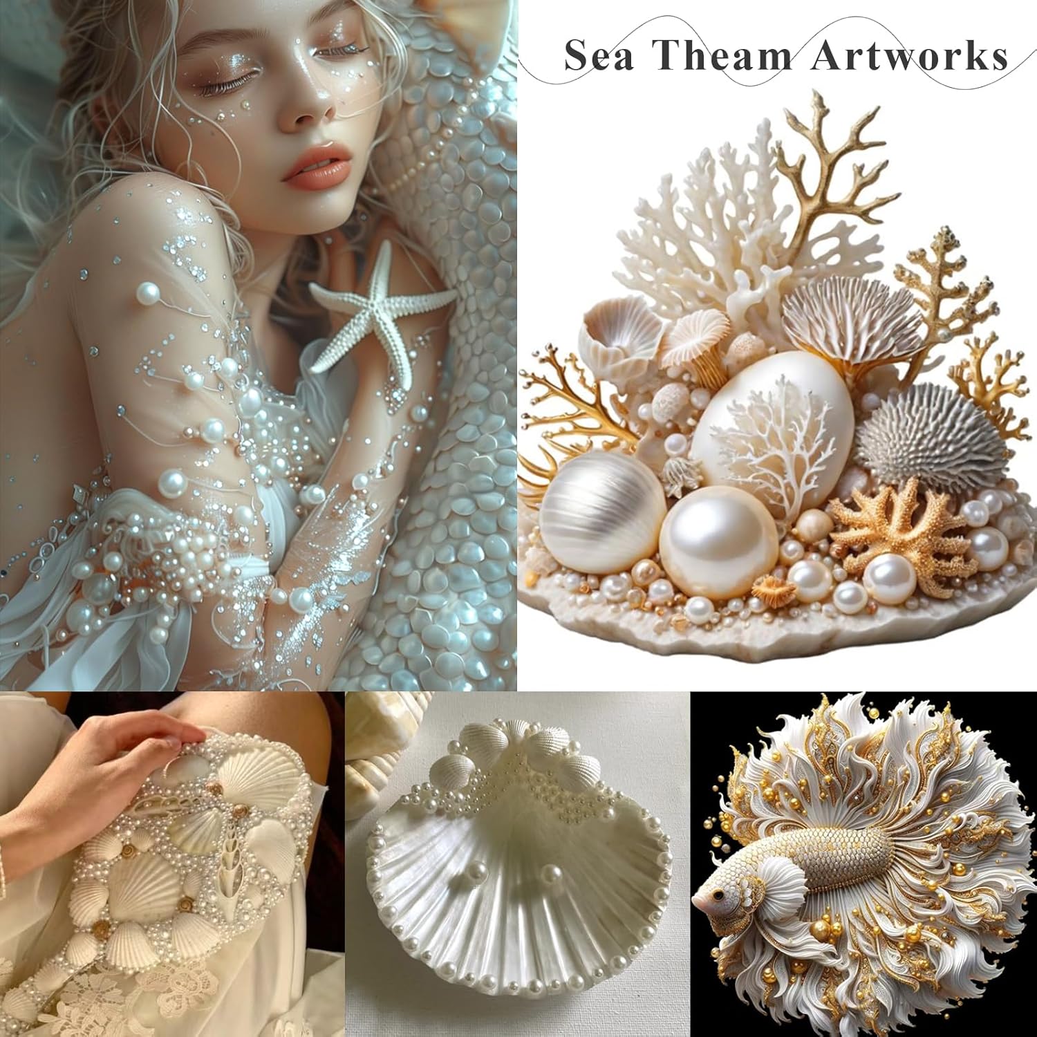 20MM Ivory Pearls for Crafting, 70PCS Big Size No Hole Pearl Beads for Vase Filler, Faux ABS Round Pearls for Floating Candles Centerpieces Vases Makeup Brush Holder, Jewelry Making, Clothes - Image 6