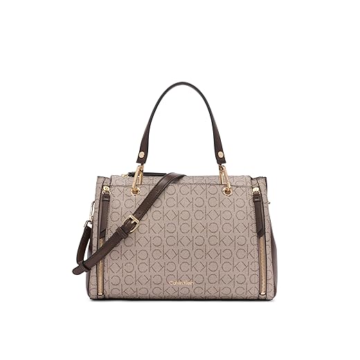 Calvin Klein Bubble Lamb Novelty Organization Satchel