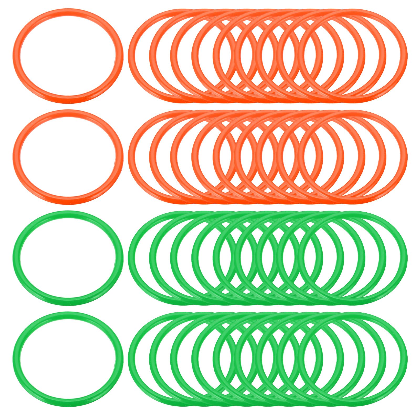 PATIKIL Plastic Toss Ring 3.15 Inch