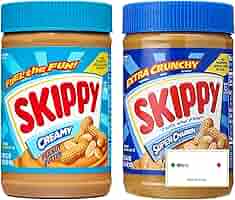 SKIPPY クリーミーピーナッツバター 【15個セット】 Amazon | 2種セット スキッピー ピーナッツバタークリーミー