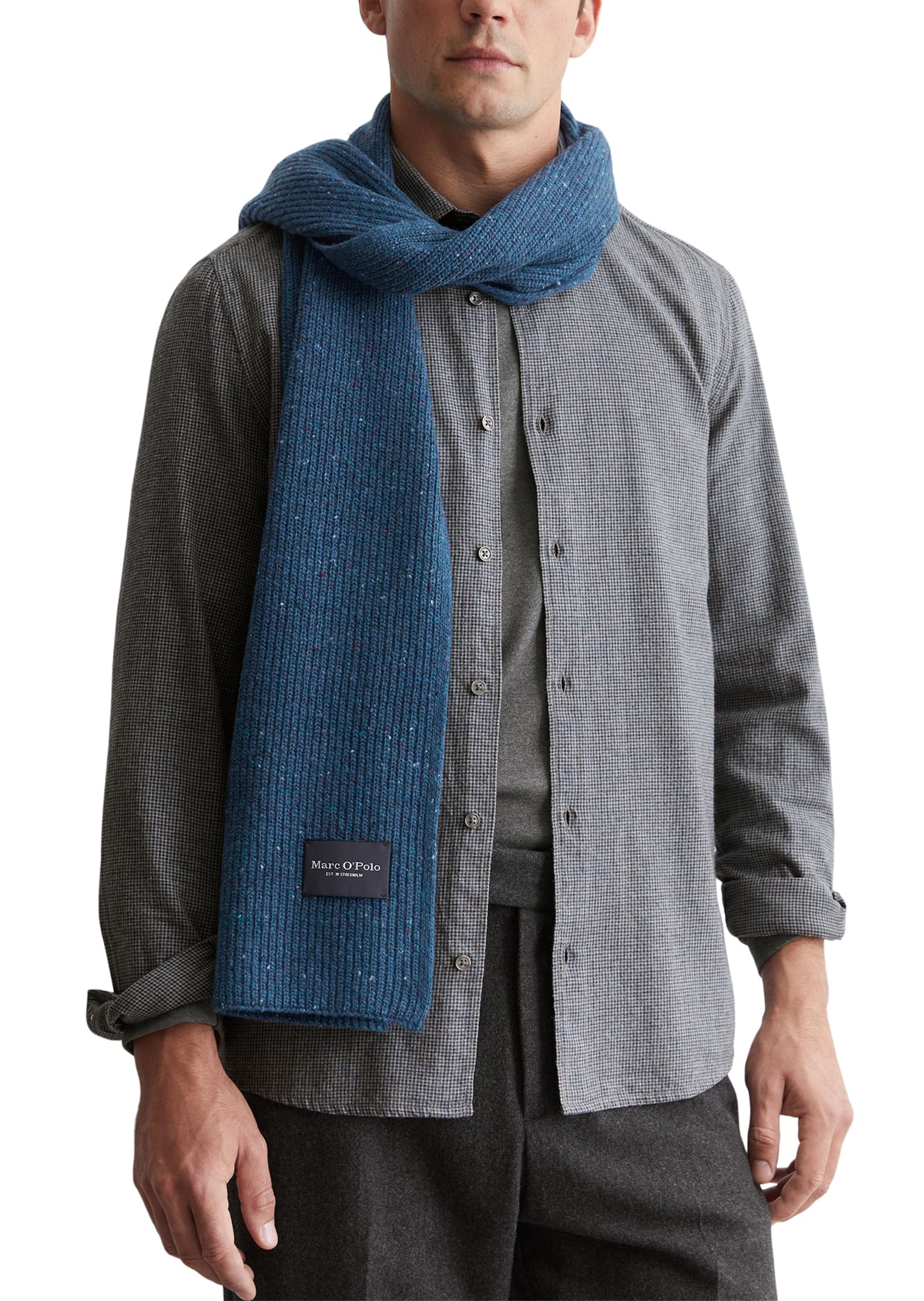 Marc O'Polo Herren 430506602044 Schal (1er Pack)