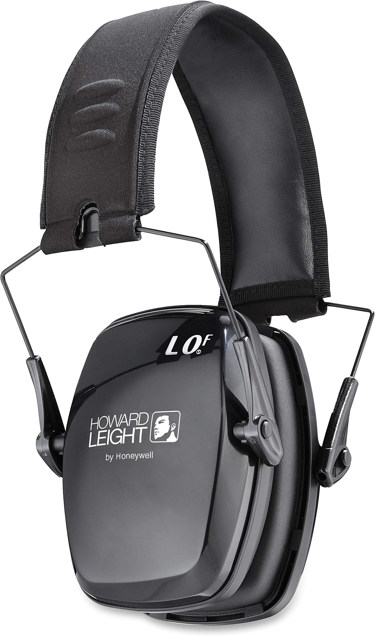 Howard Leight by Honeywell Leightning L0F Folding Safety Earmuff (1013461),Black