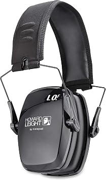 Howard Leight by Honeywell Leightning L0F Folding Safety Earmuff 1013461,Black